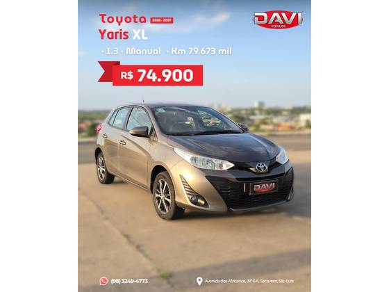 TOYOTA YARIS 1.3 16V FLEX XL MANUAL